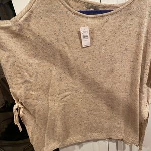 Beautiful Beige Loft Poncho